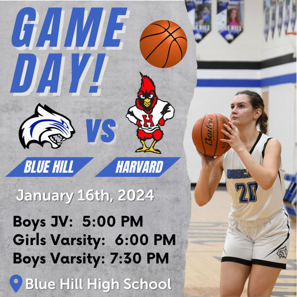 🏀 Please support the Bobcat Boys & Girls Basketball teams today at their home game!! Go Bobcats! 🏀