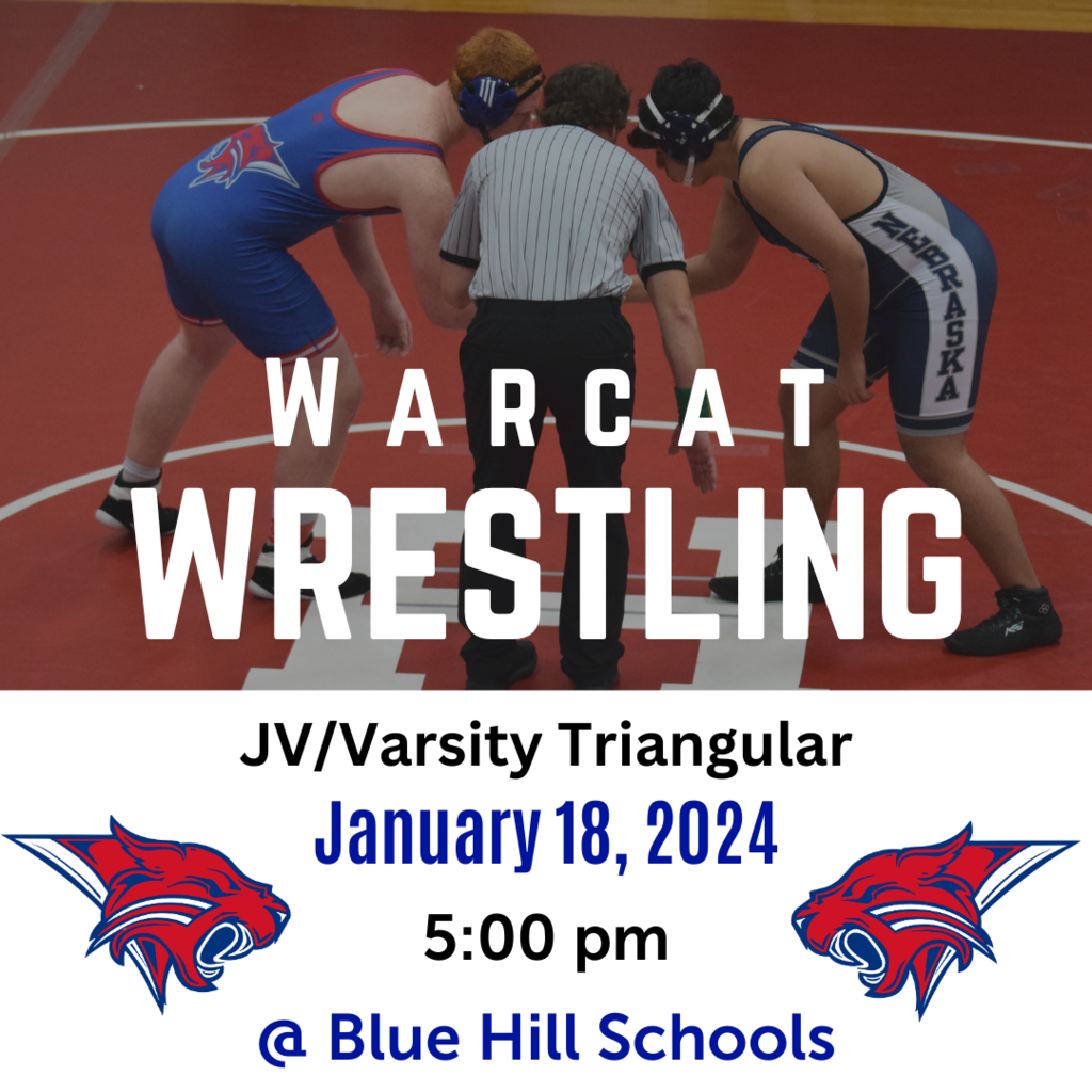Come support our Warcat Wrestlers today!