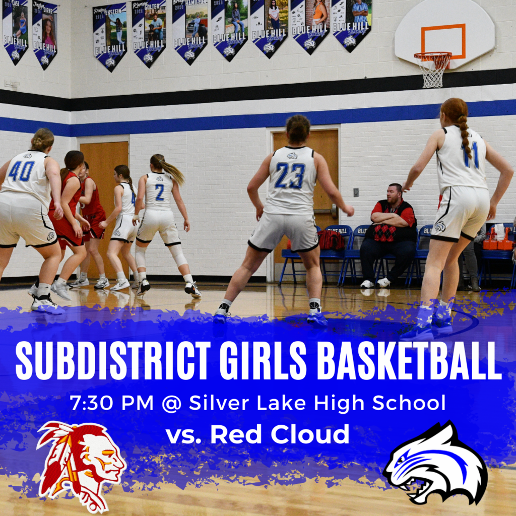 Please support our Lady Bobcats tonight at subdistrict basketball!! 🏀  Go Bobcats! Can't make it? The game will be streamed at: https://striv.tv/channel/silver-lake/