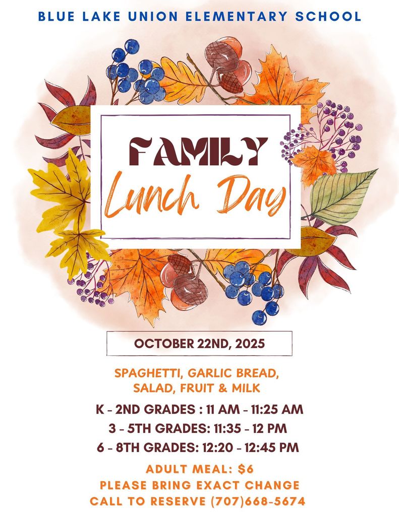 10/22 Family Lunch