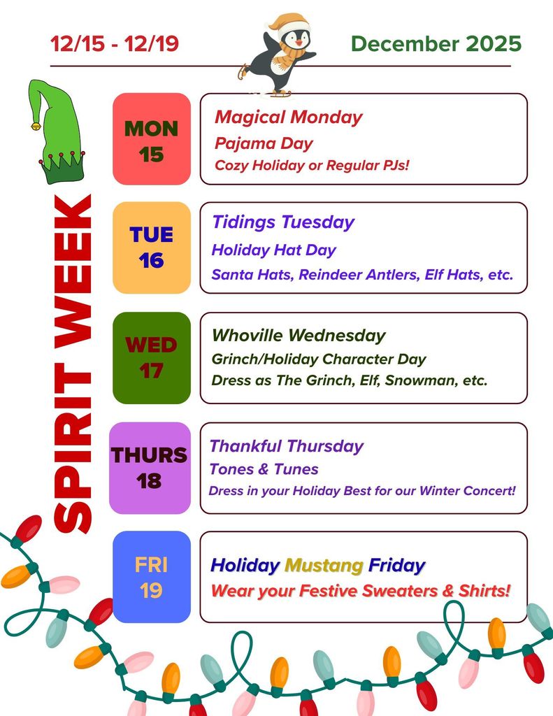 Winter Spirit Week