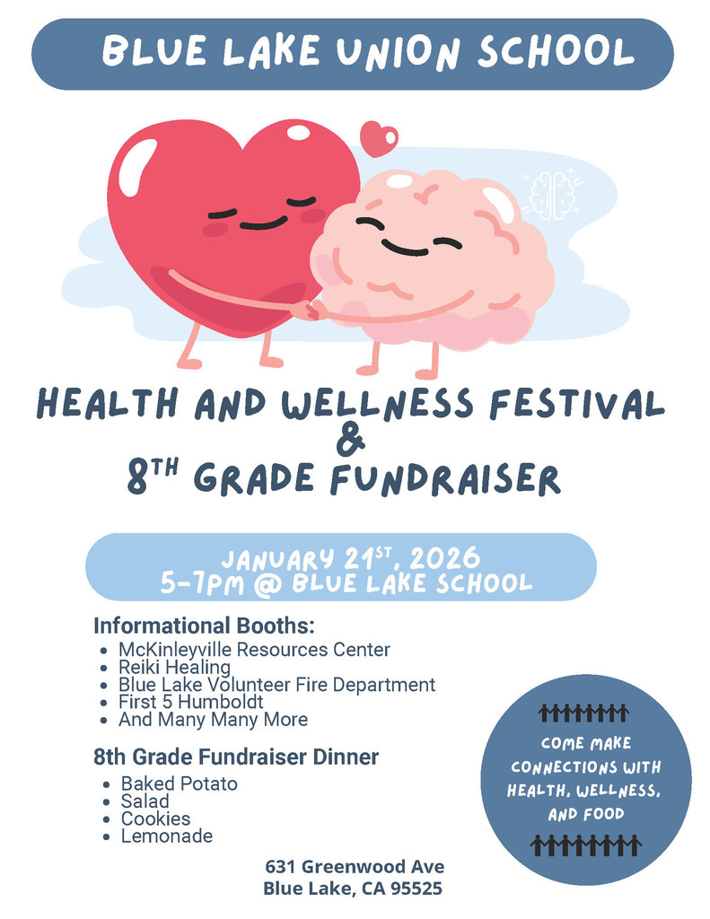 Health & Wellness Fair/8th Grade Fundraiser - Wednesday, 1/21