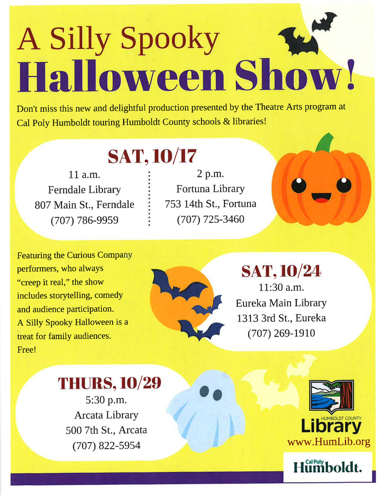 Library Spooky show