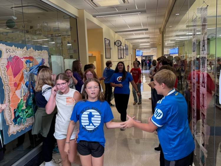 hallway send off
