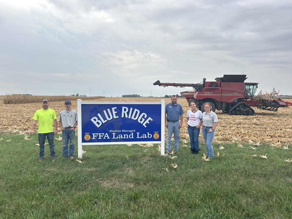 BRHS FFA at the Land Lab Plot 10/15
