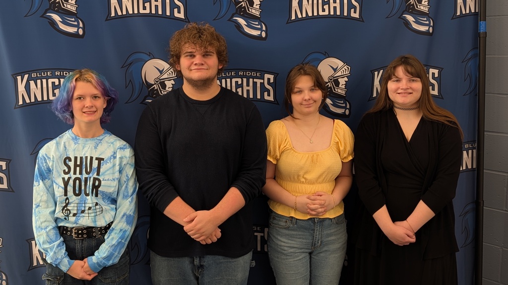 BRHS LPC Honors Chorus Members - Sam Matakas, Justin Zellers, Izzy Eckhart, Lauren Graning 