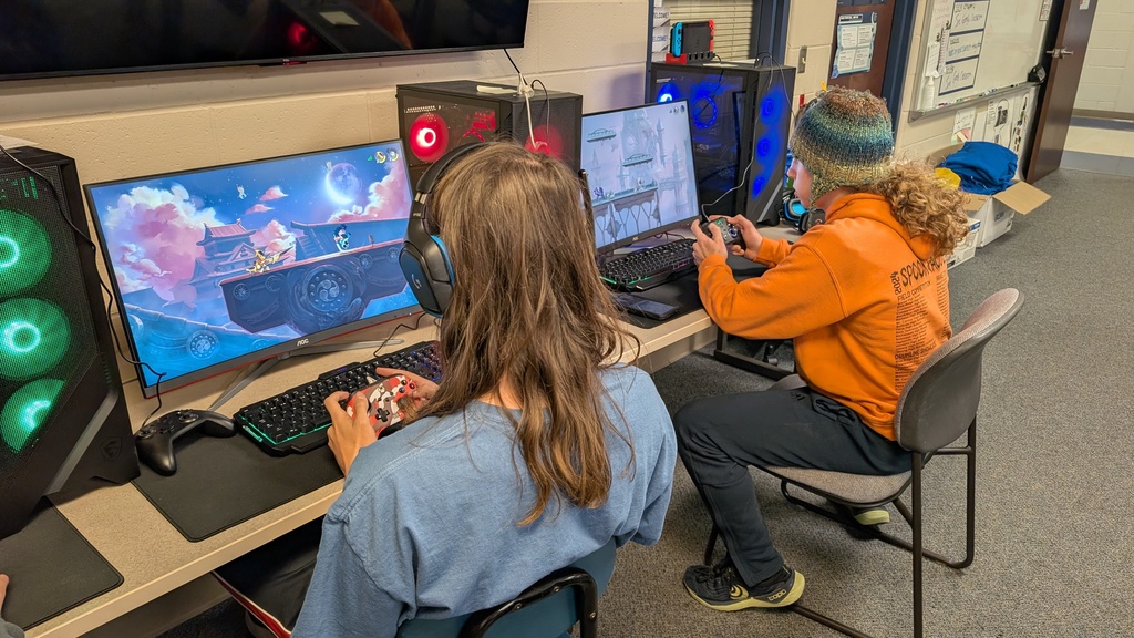 BRHS E-Sport Members - Ben Manuel and Elias Nolan