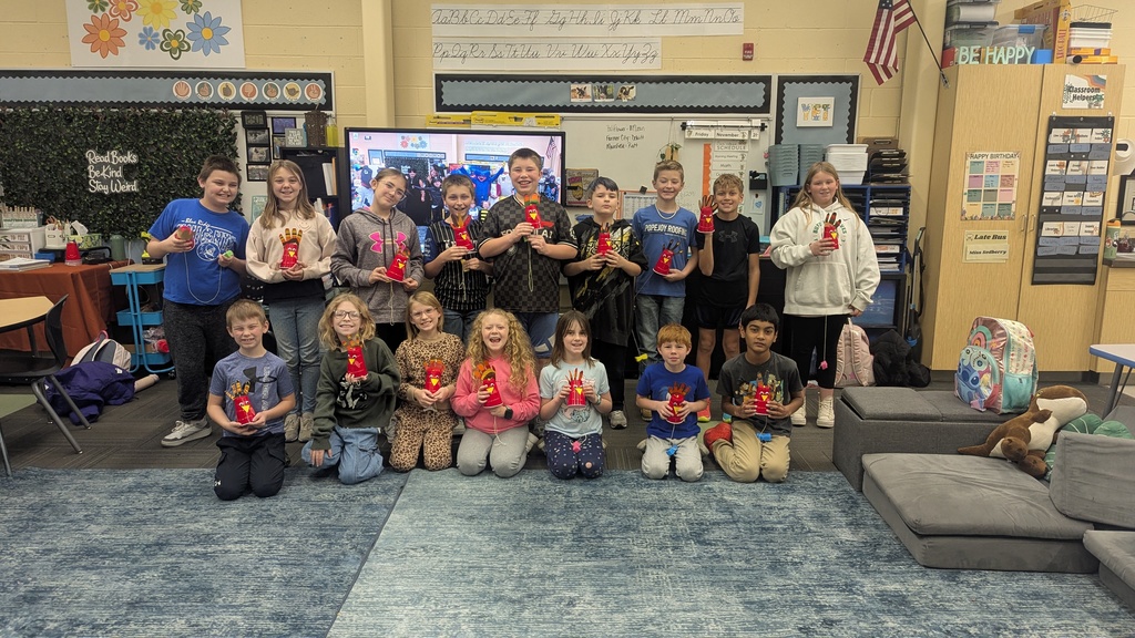 4th grade class with calls