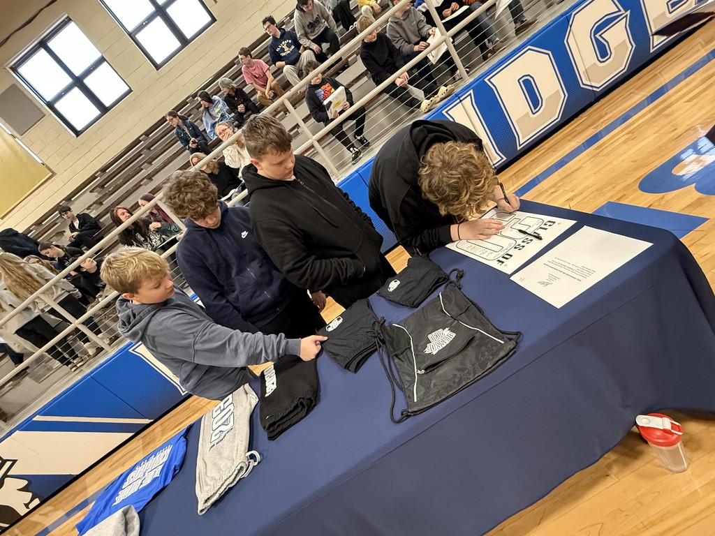 8th grade signing