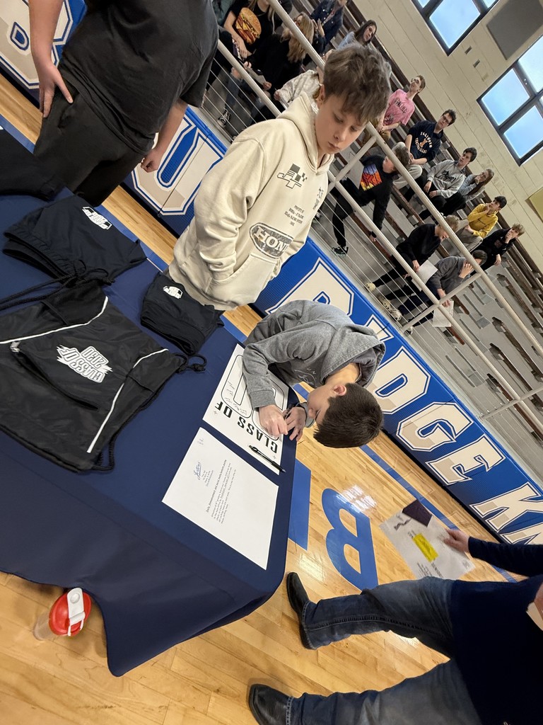8th grade signing