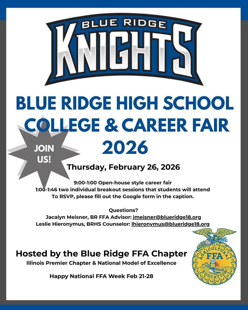 BRHS FFS Career Fair Flyer
