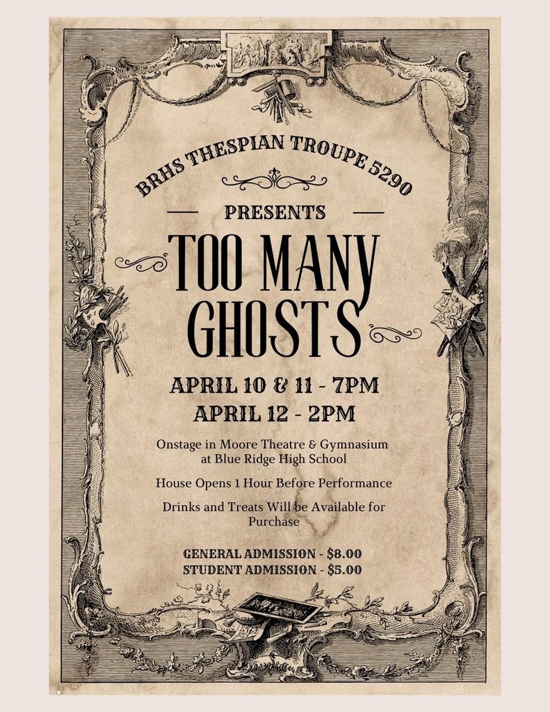 Too Many Ghosts - 4/10, 4/11, and 4/12