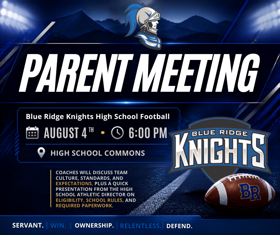 2026 Football Parent Meeting