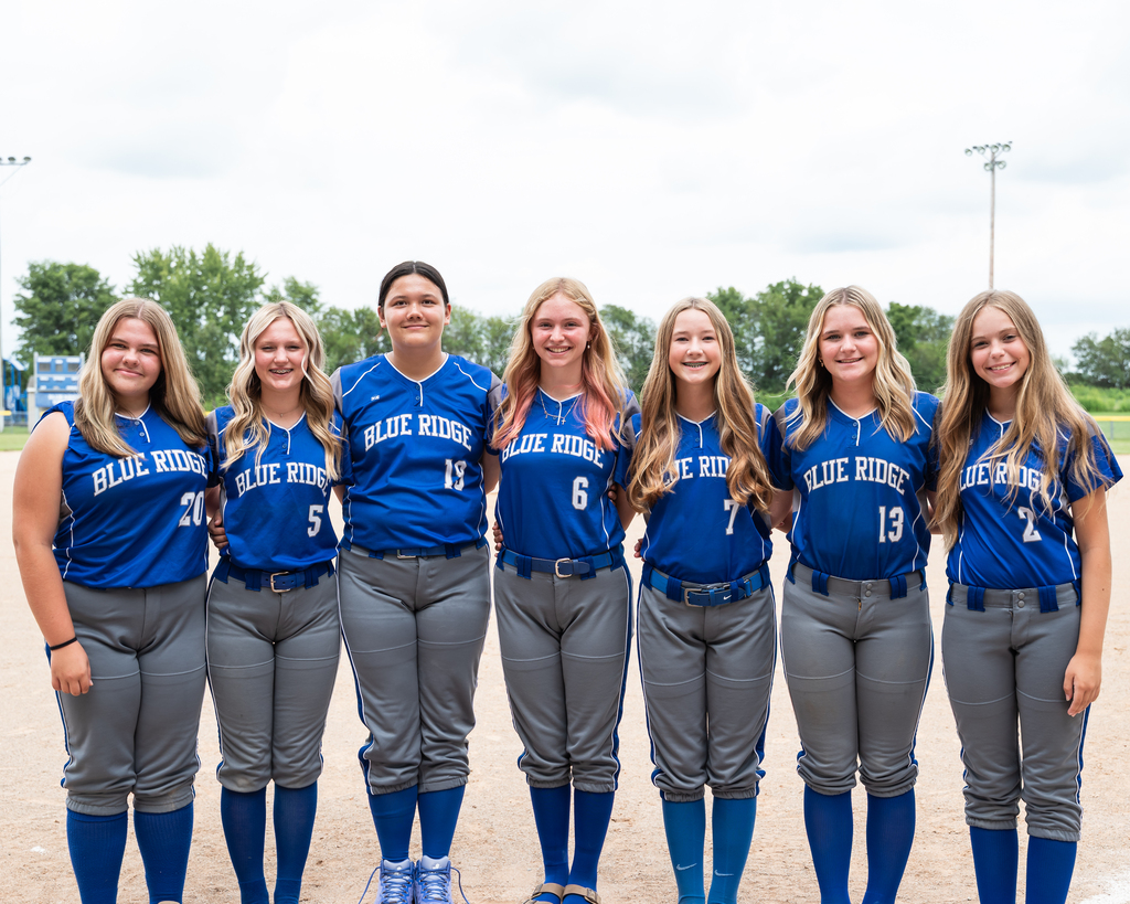 8th grade BRJH Softball Players