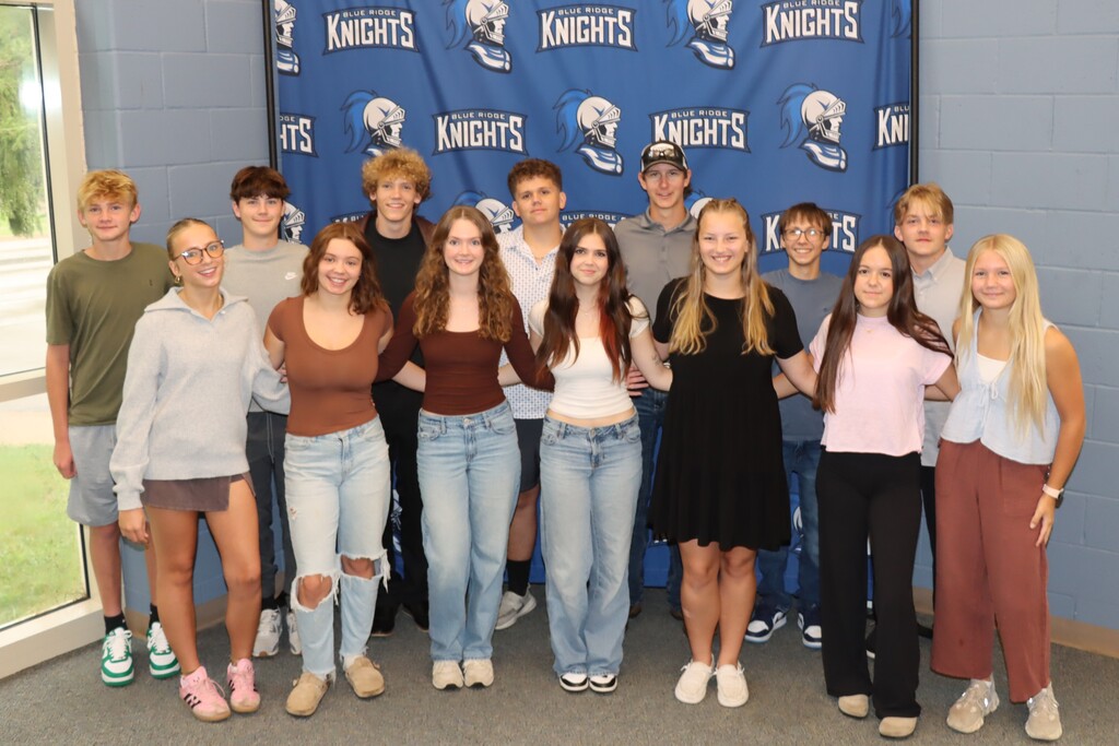 2026 Homecoming class attendants & Senior court
