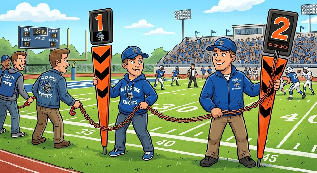 Join the BRHS Chain Gang for the 10/2 Football Contest vs. STM