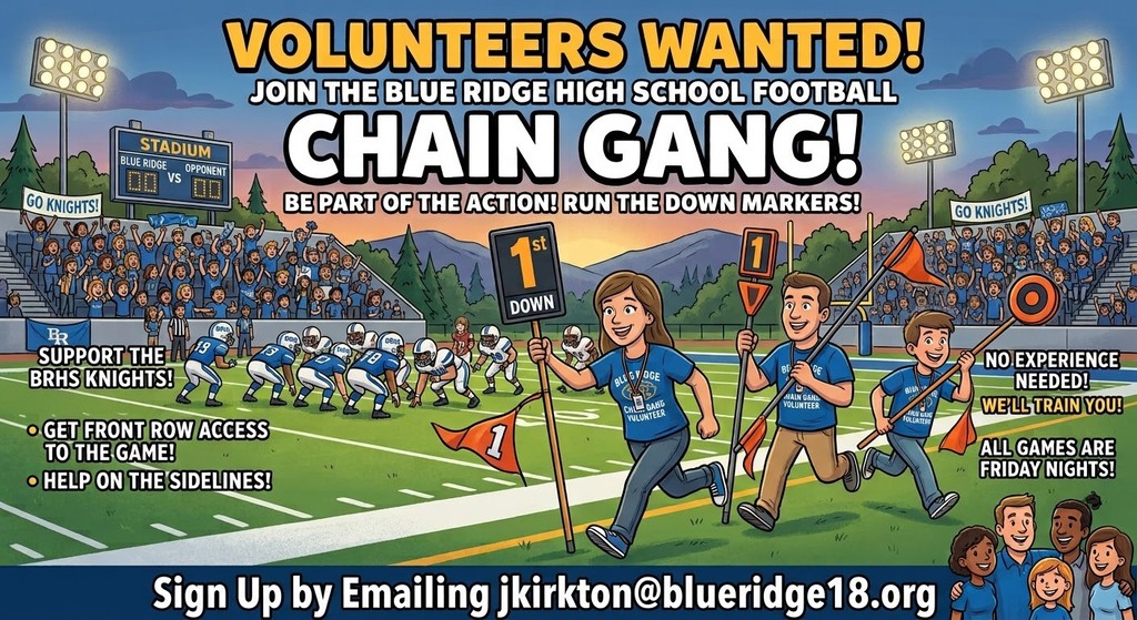 Volunteers needed for BRHS Chain Gang