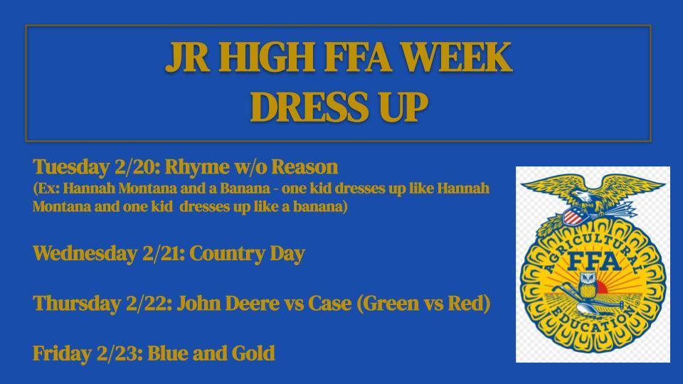 BRIJHS FFA Week 