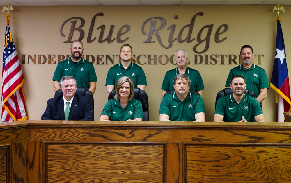 BRISD Celebrates School Board Recognition Month Blue Ridge ISD
