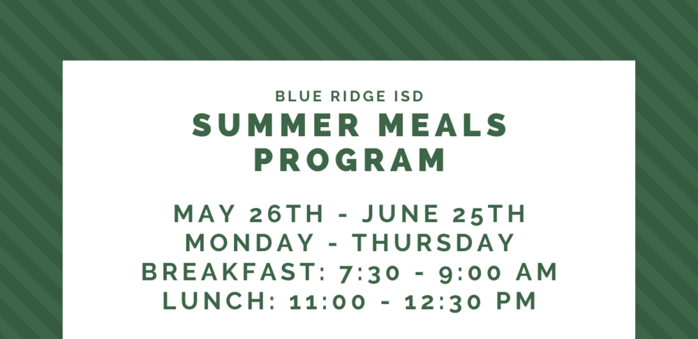 Summer Meals