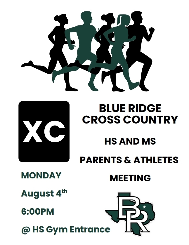 Cross Country Parent Meeting