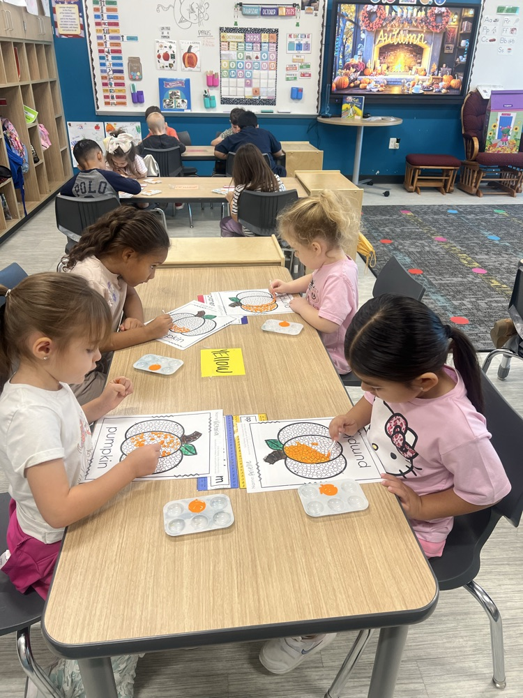 prek dot painting