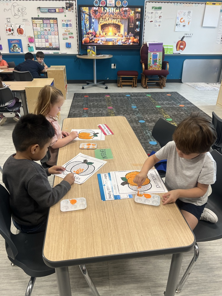 prek dot painting