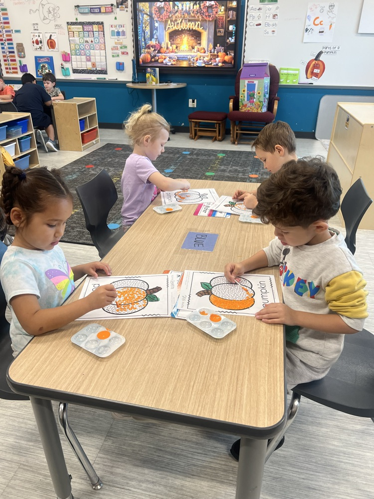 prek dot painting