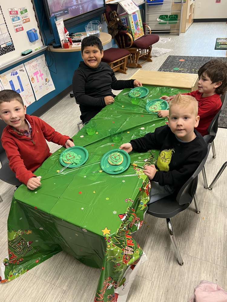 Pre-K Grinch Day fun!