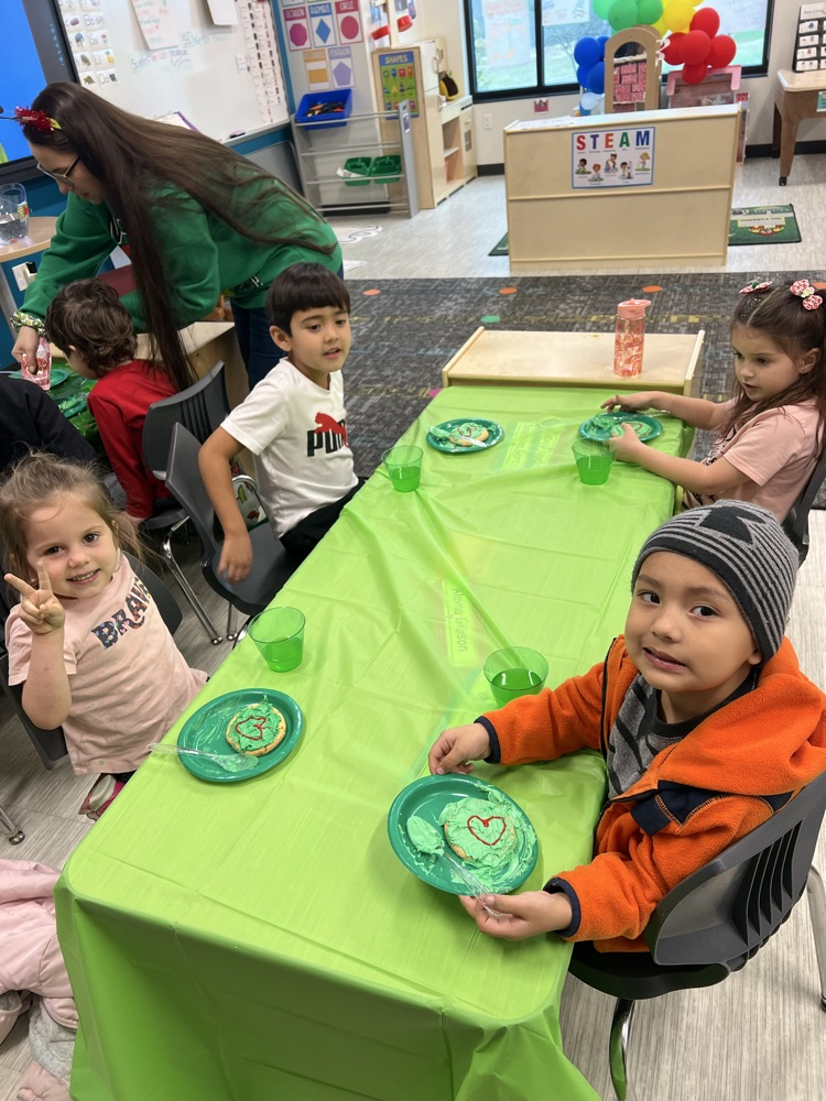 Pre-K Grinch Day fun!