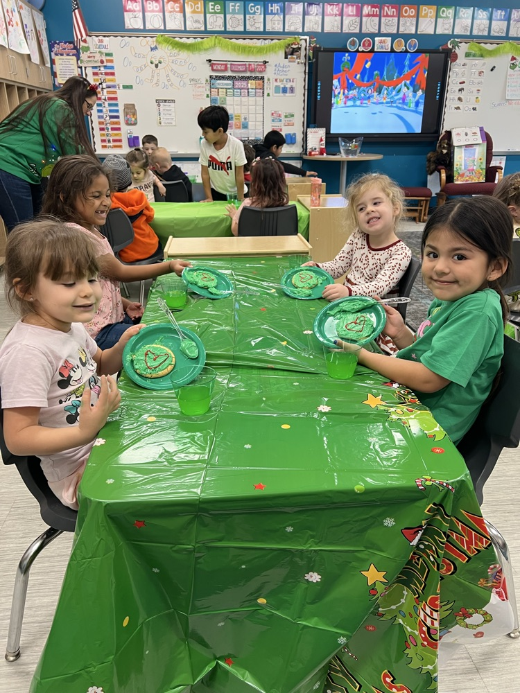 Pre-K Grinch Day fun!