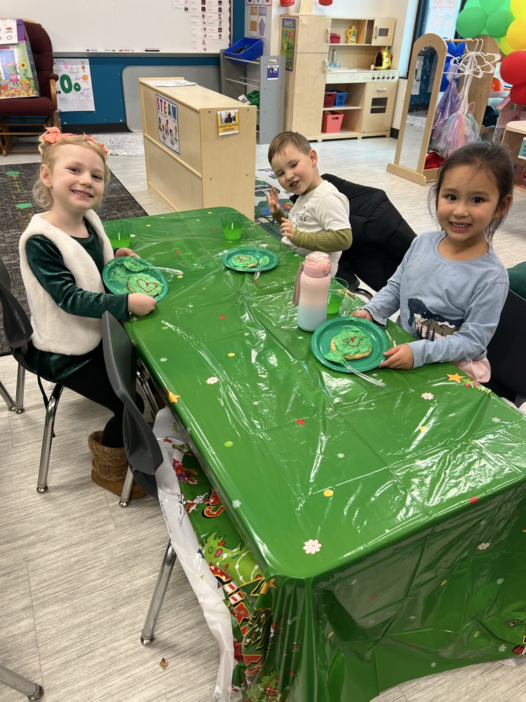Pre-K Grinch Day fun!