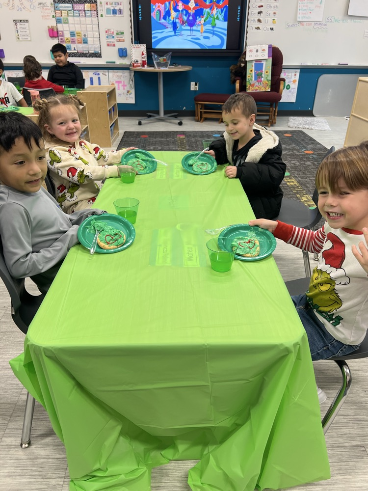 Pre-K Grinch Day fun!