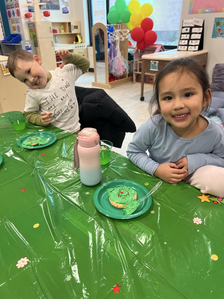 Pre-K Grinch Day fun!