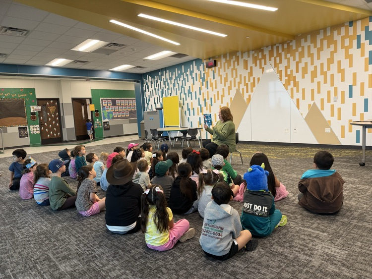 Pre-k had special guest readers for Dr. Seuss week!