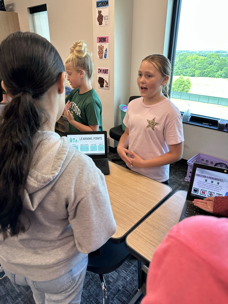 student presentations