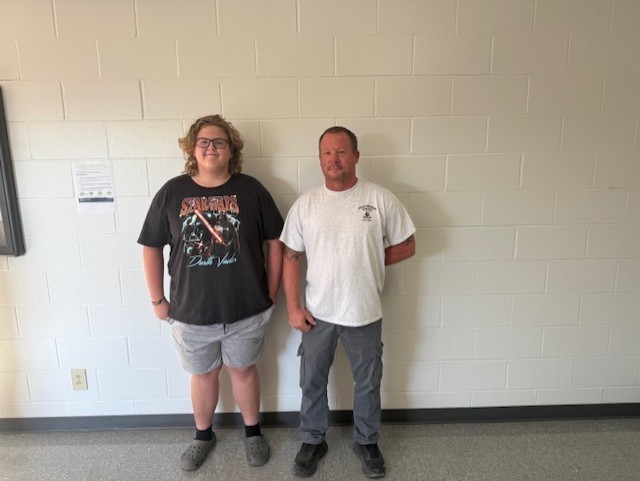Ryland Stafford with Mr. Branson