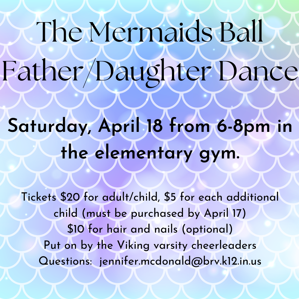 Father Daughter Dance flyer