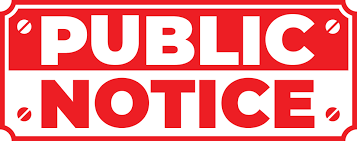 Public Hearing Notice
