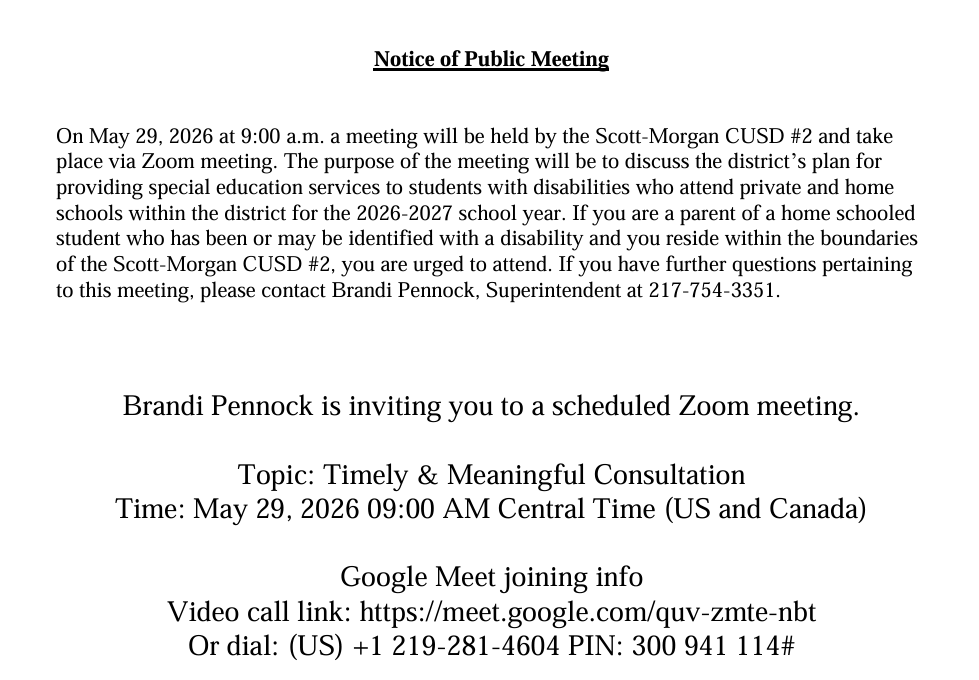 Public Meeting