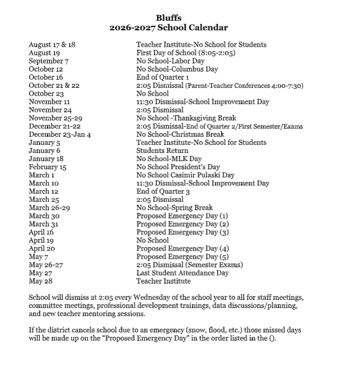 2627 Calendar