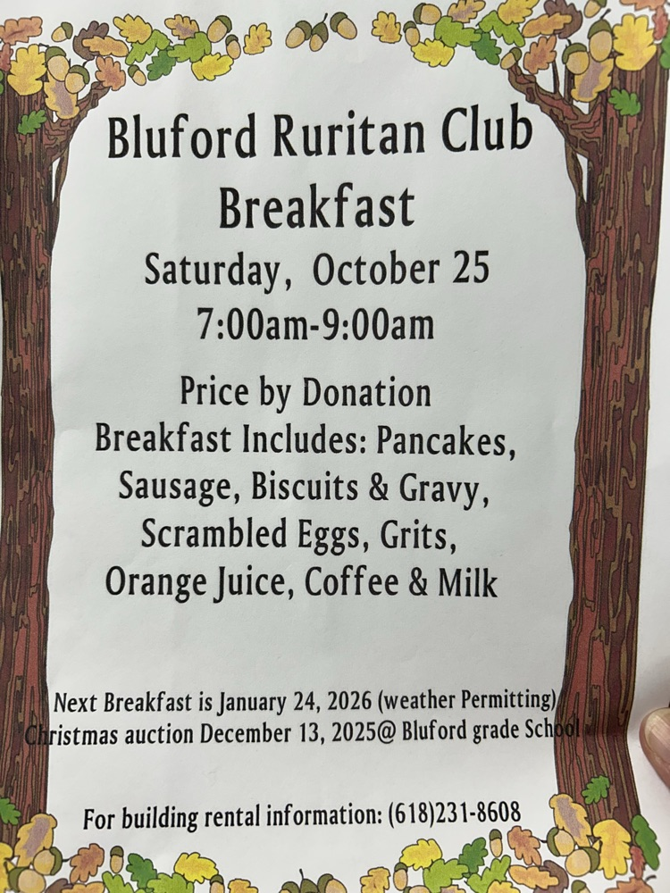 Bluford Ruritan Club Breakfast
