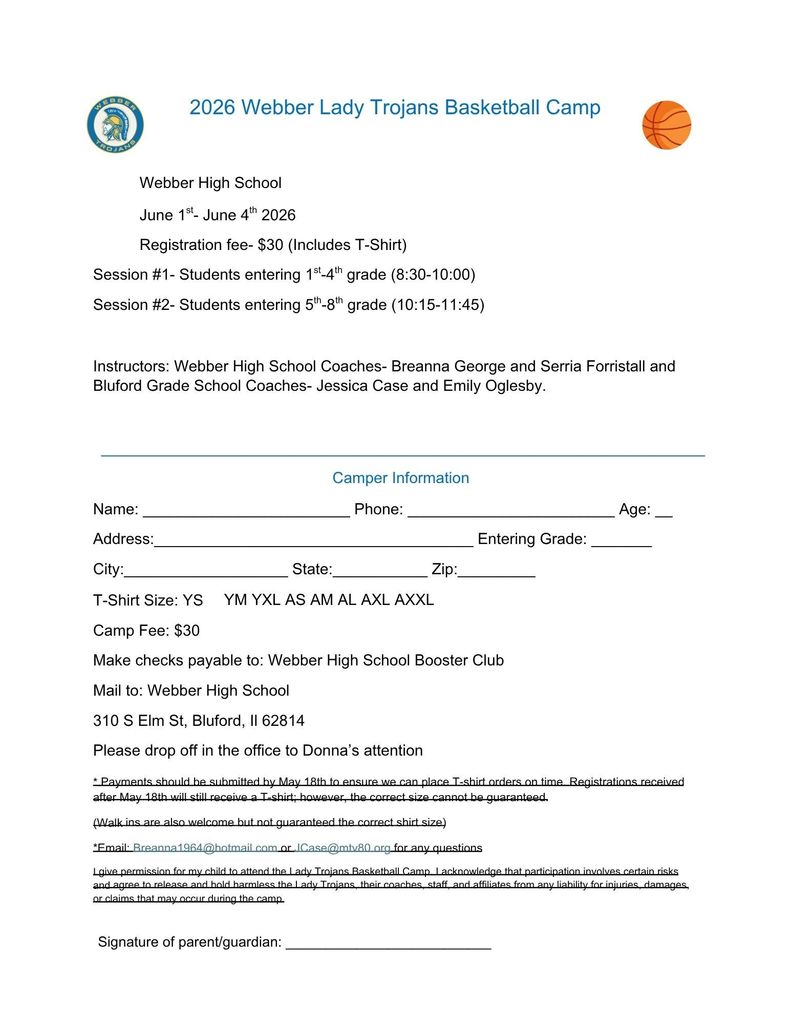 basketball camp