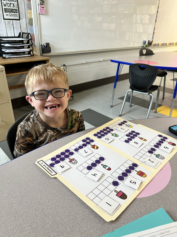 Counting and number recognition