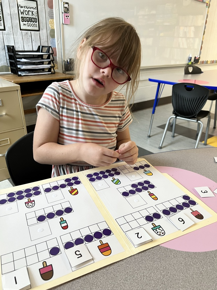 Counting and number recognition