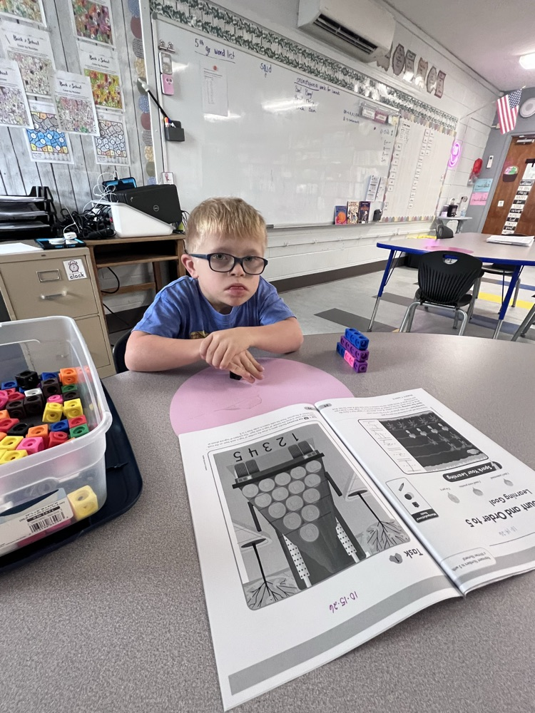 Practicing math skills