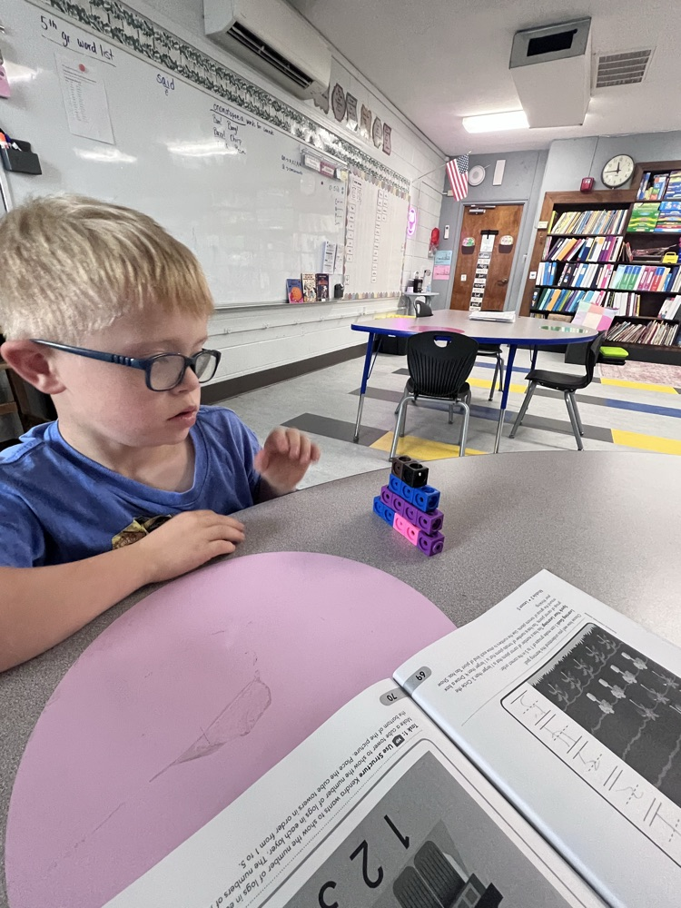 Practicing math skills