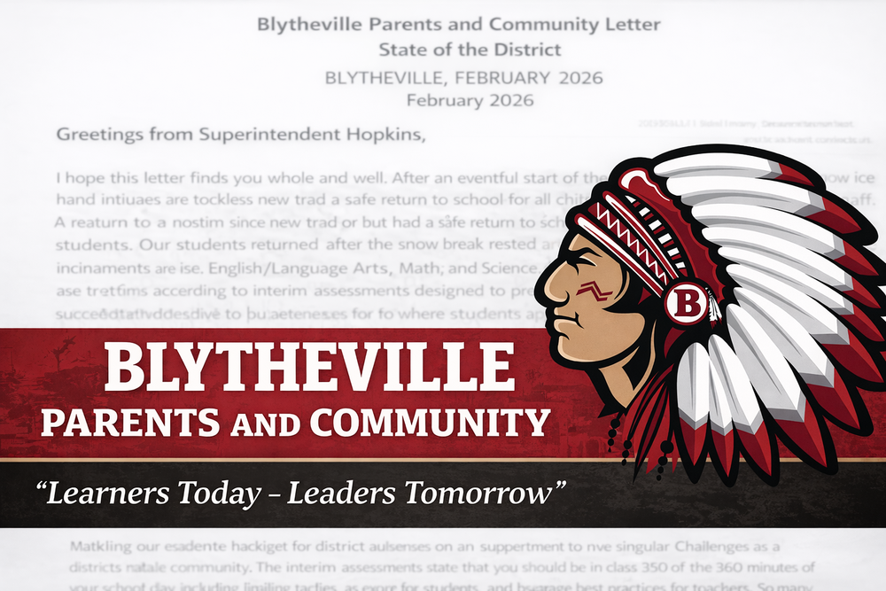 Blytheville Parents and Community Letter
