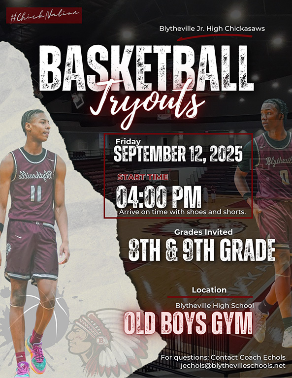 Blytheville Basketball Tryouts