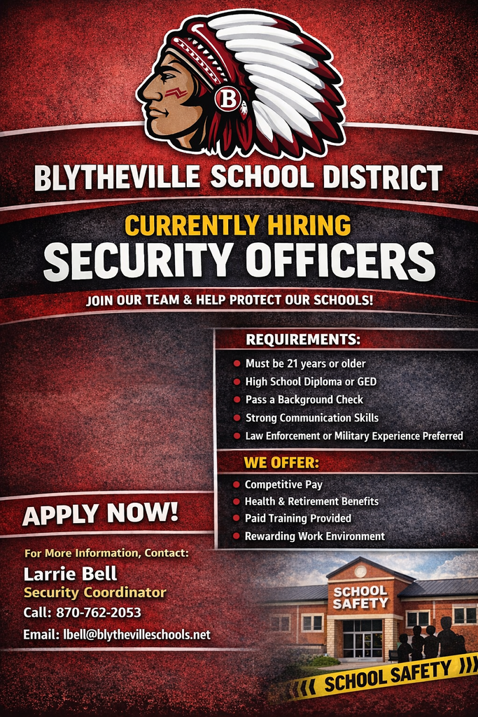 Join us in keeping Blytheville Schools safe and strong!